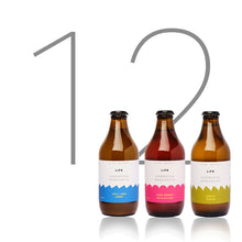 Load image into Gallery viewer, Build Your Own LIFE Kombucha mixed case 3 flavours | 12 x 300ml
